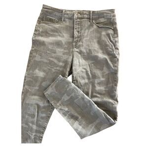 Sanctuary Jeans Social Standard Camo‎ Ankle High Rise Skinny Pants $79 Size 8